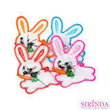 ตัวรีดการ์ตูนเป็ดเหลือง ตัวรีดติดเสื้อ อาร์มปักตกแต่ง DIY EMBROIDERY PATCH (00080396)