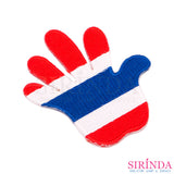 ตัวรีดการ์ตูนเป็ดเหลือง ตัวรีดติดเสื้อ อาร์มปักตกแต่ง DIY EMBROIDERY PATCH (00080396)