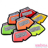 ตัวรีดการ์ตูนกางเกงมวยไทย Muay Thai Pants ตัวรีดติดเสื้อ อาร์มทอตกแต่ง DIY WOVEN LABEL PATCH (00320005)