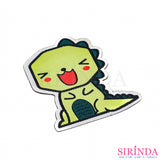 ตัวรีดการ์ตูนไดได Dai Dai ตัวรีดติดเสื้อ อาร์มทอตกแต่ง DIY WOVEN LABEL PATCH (00320006)