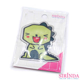 ตัวรีดการ์ตูนไดได Dai Dai ตัวรีดติดเสื้อ อาร์มทอตกแต่ง DIY WOVEN LABEL PATCH (00320006)