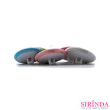 กระดุมปั๊ม กระดุมผ้าทอปั๊มการ์ตูน เพนกวินก้มหน้า Fabric Covered Button (28มิล) (00370004)