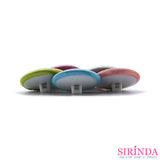 กระดุมปั๊ม กระดุมผ้าทอปั๊มการ์ตูน เพนกวินยกขา Fabric Covered Button (28มิล) (00370005)