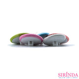 กระดุมปั๊ม กระดุมผ้าทอปั๊มการ์ตูน เพนกวินนอนขี้เซา Fabric Covered Button (28มิล) (00370007)