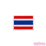 ตัวรีดธงชาติไทย ตัวรีดติดเสื้อ อาร์มปักตกแต่ง DIY EMBROIDERY PATCH (00080537)
