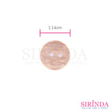 กระดุมเรซิ่นลายไม้2รู (11.43มิล) (0001103)