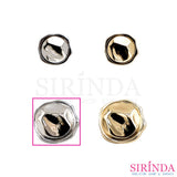 กระดุมโลหะขาสอยวงกลม 1.5-2cm(15-20มิล) ไม่ขึ้นสนิม Metal Button (00490004)