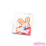 ตัวรีดการ์ตูนเป็ดเหลือง ตัวรีดติดเสื้อ อาร์มปักตกแต่ง DIY EMBROIDERY PATCH (00080396)