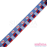 เทปทอตกแต่งลายปลาตาราง (10มิล) (00070104)