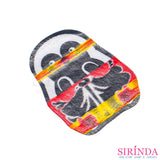 ตัวรีดการ์ตูนเพนกวินผ้าเตี่ยว ตัวรีดติดเสื้อ อาร์มทอตกแต่ง DIY WOVEN LABEL PATCH (00320007)