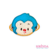 ตัวรีดการ์ตูนหน้าลิง ตัวรีดติดเสื้อ อาร์มปักตกแต่ง DIY EMBROIDERY PATCH (00080035)