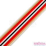 ยางยืดริ้วสี ยางขอบกางเกง ยางขอบกระโปรง 3.2cm l COLORED ELASTIC BAND (00090033)