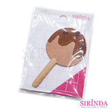 ตัวรีดการ์ตูนไอติม ตัวรีดติดเสื้อ อาร์มปักตกแต่ง DIY EMBROIDERY PATCH (00080466)