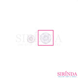 กระดุมเรซิ่นดอกไม้2รู (11.43-15มิล) (0001142)