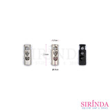 สต๊อปเปอร์โลหะทรงกระบอก ตัวหยุดเชือก ตัวล็อคเชือก CORD LOCK (00470003)