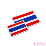 ตัวรีดธงชาติไทย ตัวรีดติดเสื้อ อาร์มปักตกแต่ง DIY EMBROIDERY PATCH (00080537)