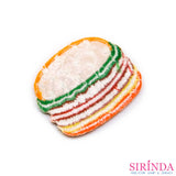 ตัวรีดการ์ตูนแฮมเบอร์เกอร์ ตัวรีดติดเสื้อ อาร์มปักตกแต่ง DIY EMBROIDERY PATCH (00080375)