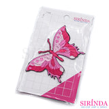 ตัวรีดการ์ตูนผีเสื้อ ตัวรีดติดเสื้อ อาร์มปักตกแต่ง DIY EMBROIDERY PATCH (00080451)