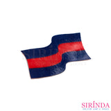 ตัวรีดการ์ตูนธงชาติไทยลายพริ้ว ตัวรีดติดเสื้อ อาร์มทอตกแต่ง DIY WOVEN LABEL PATCH (00320018)