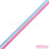 เทปก้างปลาลายริ้วดิ้นเงิน I Decorative Polyester Tape (00030052)