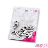 สต๊อปเปอร์โลหะวงรี ตัวหยุดเชือก ตัวล็อคเชือก CORD LOCK (00470004)