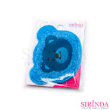 ตัวรีดการ์ตูนหน้าหมี2ชั้น ตัวรีดติดเสื้อ อาร์มปักตกแต่ง DIY EMBROIDERY PATCH (00080021)