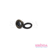 ตาไก่ทองเหลือง พร้อมแหวน ไม่ขึ้นสนิม BRASS EYELET (00410001)