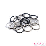 ห่วงเสื้อใน ห่วงปรับสายบรา ห่วงกลม ห่วงโลหะ ไม่ขึ้นสนิม แบบหนา Bra Ring (00380001)