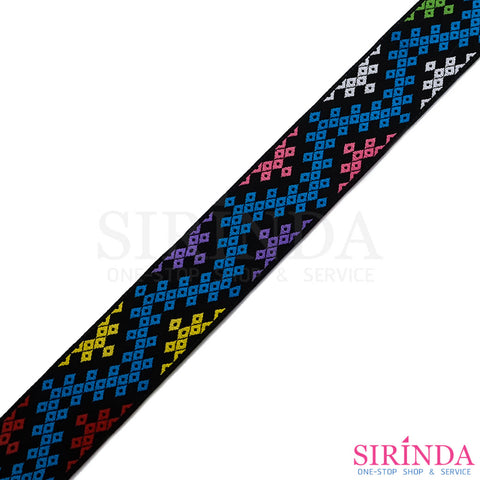 เทปทอตกแต่งลายสี่เหลี่ยมเล็ก (25มิล) (00070117)