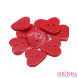 กระดุมเรซิ่นหัวใจvalentine2รู (15มิล) (0001159)