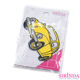ตัวรีดการ์ตูนรถเต่า ตัวรีดติดเสื้อ อาร์มปักตกแต่ง DIY EMBROIDERY PATCH (00080374)