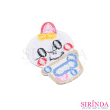 ตัวรีดการ์ตูนice ตัวรีดติดเสื้อ อาร์มปักตกแต่ง DIY EMBROIDERY PATCH (00080370)