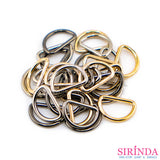 ห่วงตัวดีโลหะ ห่วงกระเป๋า ห่วงร้อยสาย ห่วงคล้องสาย ไม่ขึ้นสนิม D Ring (00380004)