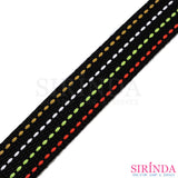 เทปสายกระเป๋าลายไข่ปลา I Decorative Polyester Tape (00030068)