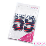 ตัวรีดการ์ตูน59 ตัวรีดติดเสื้อ อาร์มปักตกแต่ง DIY EMBROIDERY PATCH (00080490)