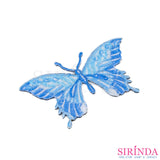 ตัวรีดการ์ตูนผีเสื้อ ตัวรีดติดเสื้อ อาร์มปักตกแต่ง DIY EMBROIDERY PATCH (00080451)