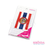 ตัวรีดการ์ตูนธงชาติไทยราชนาวี ตัวรีดติดเสื้อ อาร์มปักตกแต่ง DIY EMBROIDERY PATCH (00080555)