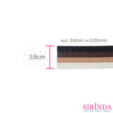 เทปสายกระเป๋า เทปสายกีต้าร์ หนา0.8มิล I Decorative Polyester Tape (00030048)