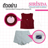 ป้ายเรซิ่นวงกลม เลเซอร์หน้ายิ้ม พร้อมเจาะรูสำหรับเย็บ Laser Resin Tag (00420002)