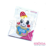 ตัวรีดการ์ตูนice ตัวรีดติดเสื้อ อาร์มปักตกแต่ง DIY EMBROIDERY PATCH (00080370)