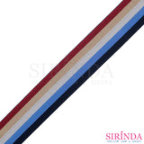 ยางยืดริ้วสี ยางขอบกางเกง ยางขอบกระโปรง 3.2cm l COLORED ELASTIC BAND (00090026)