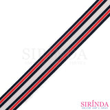 ยางยืดริ้วสี ยางขอบกางเกง ยางขอบกระโปรง 3.2cm l COLORED ELASTIC BAND (00090025)