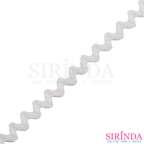 เทปซิกแซก เทปซิกแซ็ก เทปตกแต่ง l ZIGZAG ELASTIC BAND (00030050)