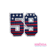 ตัวรีดการ์ตูน59 ตัวรีดติดเสื้อ อาร์มปักตกแต่ง DIY EMBROIDERY PATCH (00080490)