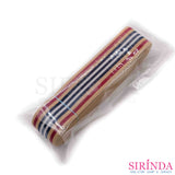ยางยืดริ้วสี ยางขอบกางเกง ยางขอบกระโปรง 3.2cm l COLORED ELASTIC BAND (00090030)