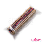ยางยืดริ้วสี ยางขอบกางเกง ยางขอบกระโปรง 3.2cm l COLORED ELASTIC BAND (00090027)