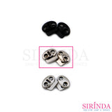 สต๊อปเปอร์โลหะวงรี ตัวหยุดเชือก ตัวล็อคเชือก CORD LOCK (00470004)