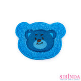 ตัวรีดการ์ตูนหน้าหมี2ชั้น ตัวรีดติดเสื้อ อาร์มปักตกแต่ง DIY EMBROIDERY PATCH (00080021)