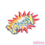 ตัวรีดการ์ตูนKABOOM! ตัวรีดติดเสื้อ อาร์มปักตกแต่ง DIY EMBROIDERY PATCH (00080446)