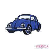 ตัวรีดการ์ตูนรถเต่า ตัวรีดติดเสื้อ อาร์มปักตกแต่ง DIY EMBROIDERY PATCH (00080374)